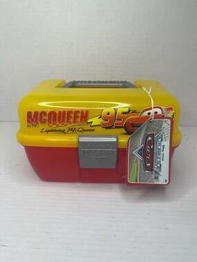 Shakespeare Disney Pixar Cars Lightning McQueen Tackle Box with Removable Tray